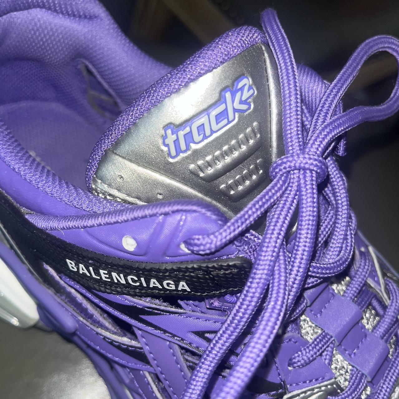 balenciaga trainers mens purple