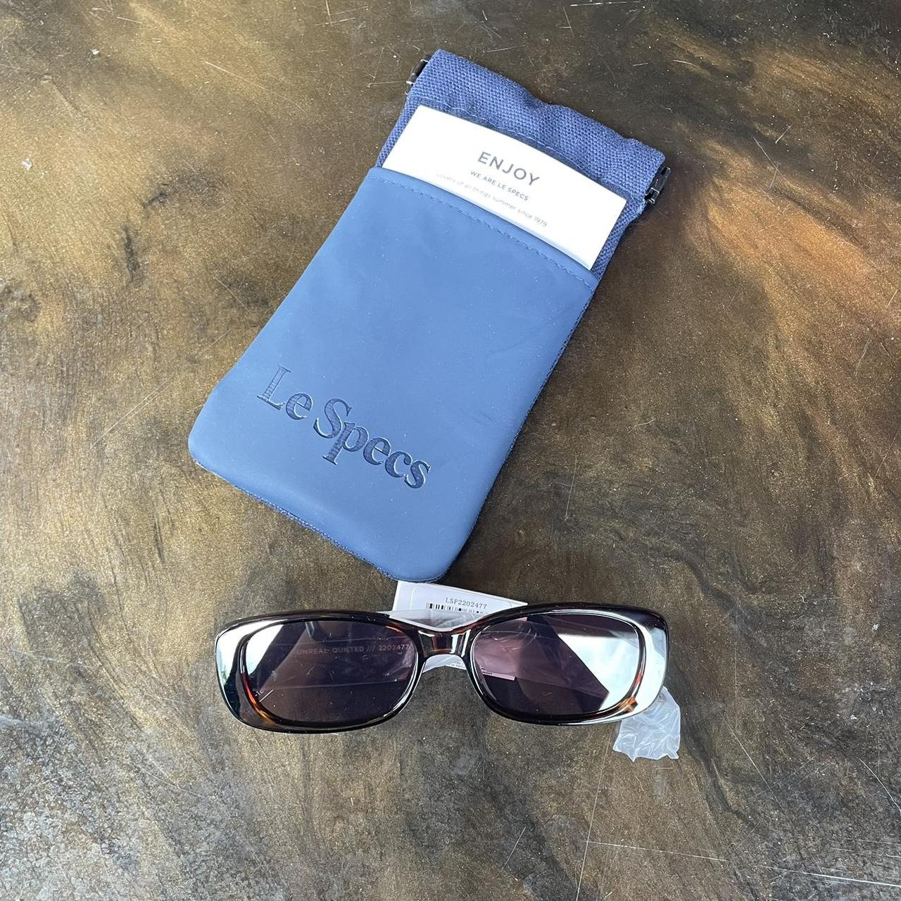 Le Specs Rectangle Sunglasses Really cute... - Depop