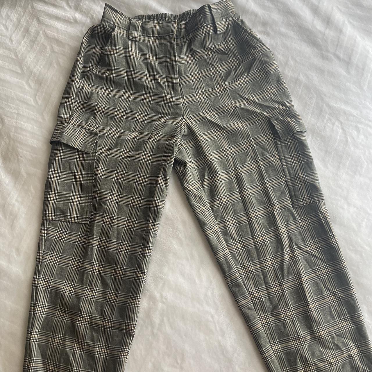 size 4, primark cargo work pants perfect for fall... Depop