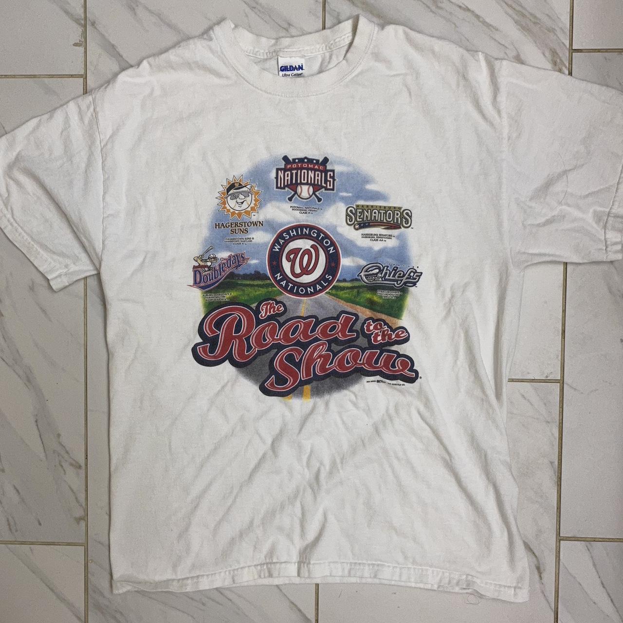 Vintage Washington Nationals Road To The Show... - Depop