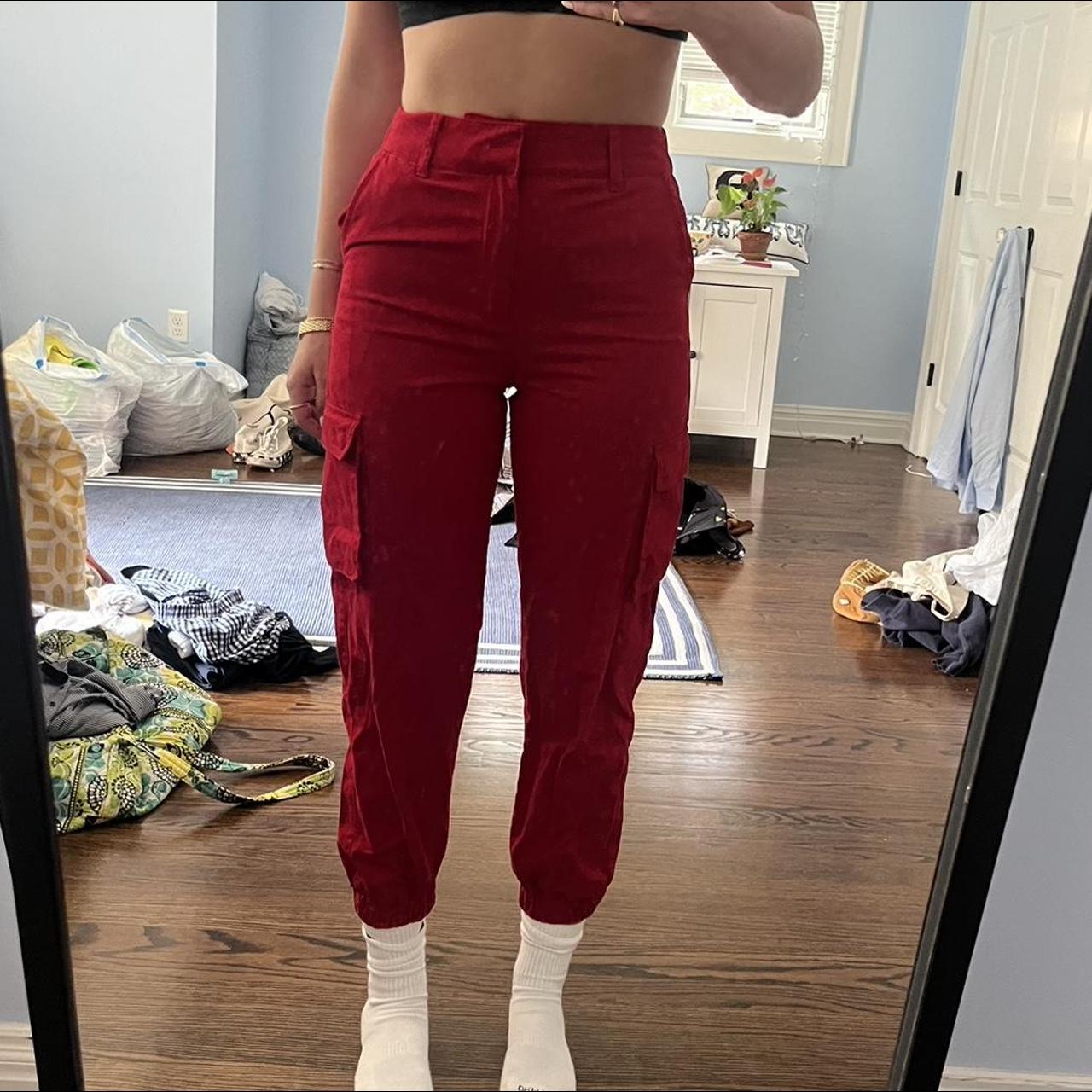 Forever 21 2025 red joggers