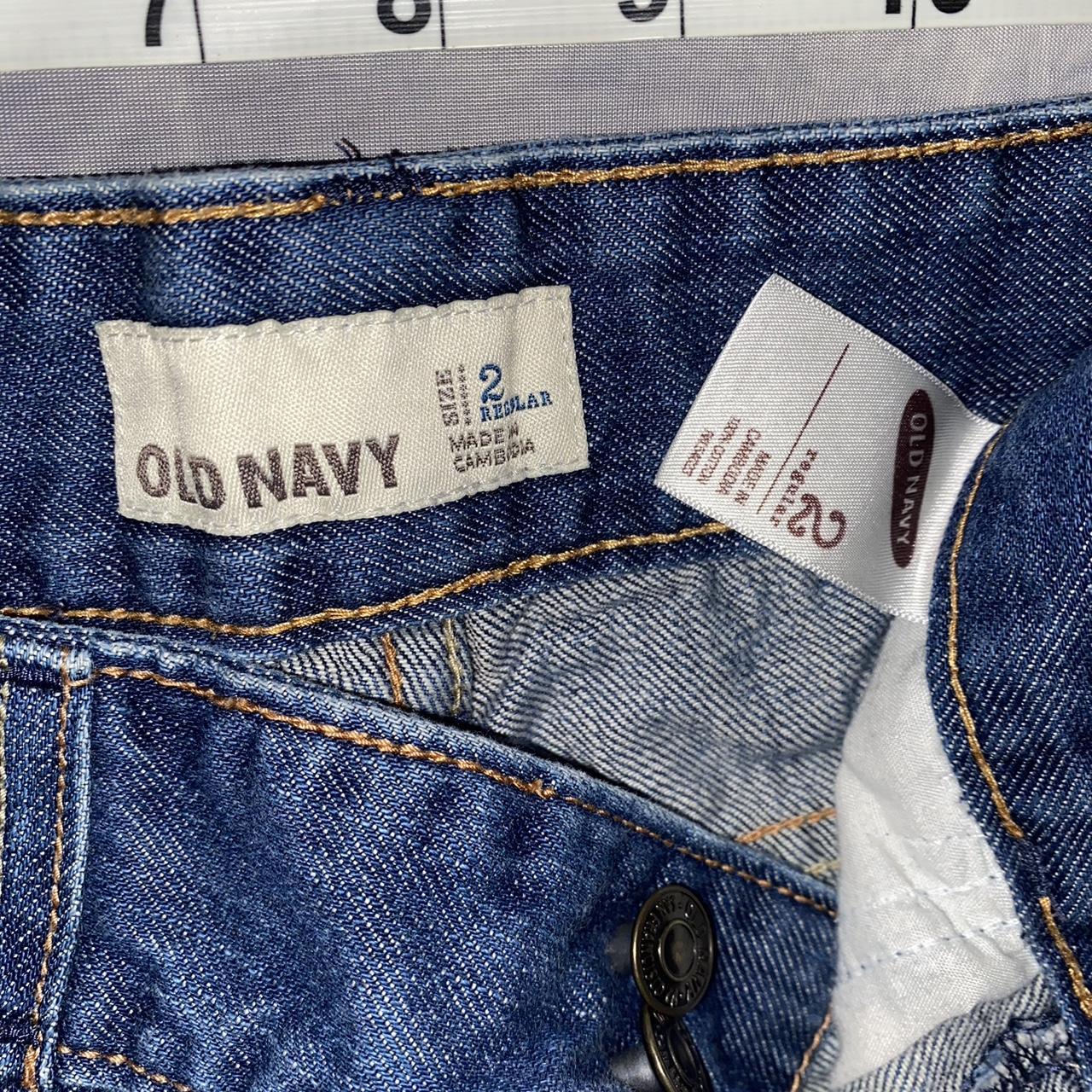 y2k Old Navy vintage jean shorts 💙size 2: 28 in... - Depop