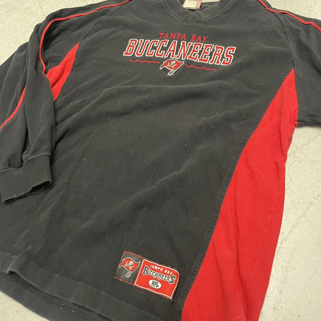 Tampa Bay Buccaneers Long Sleeve T Shirt Size - Depop