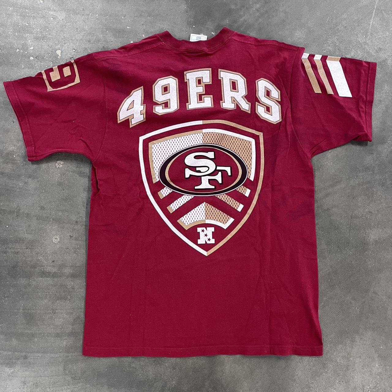 San Francisco 49ers Black Shirt Vintage looking - Depop