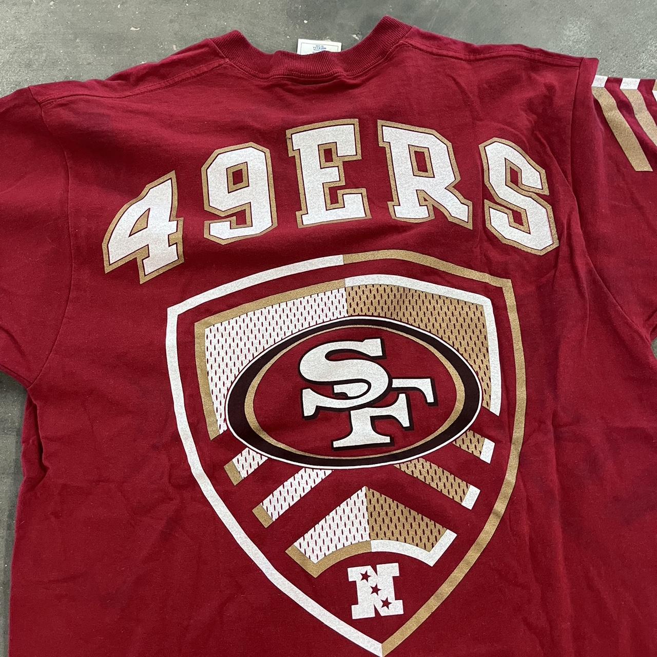 San Francisco 49ers Black Shirt Vintage looking - Depop