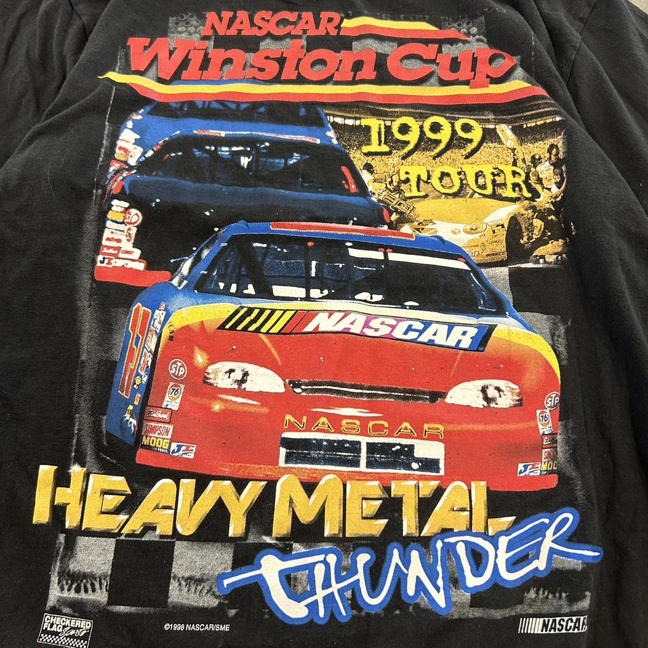 Vintage nascar Winston cup shirt tshirt all over... - Depop