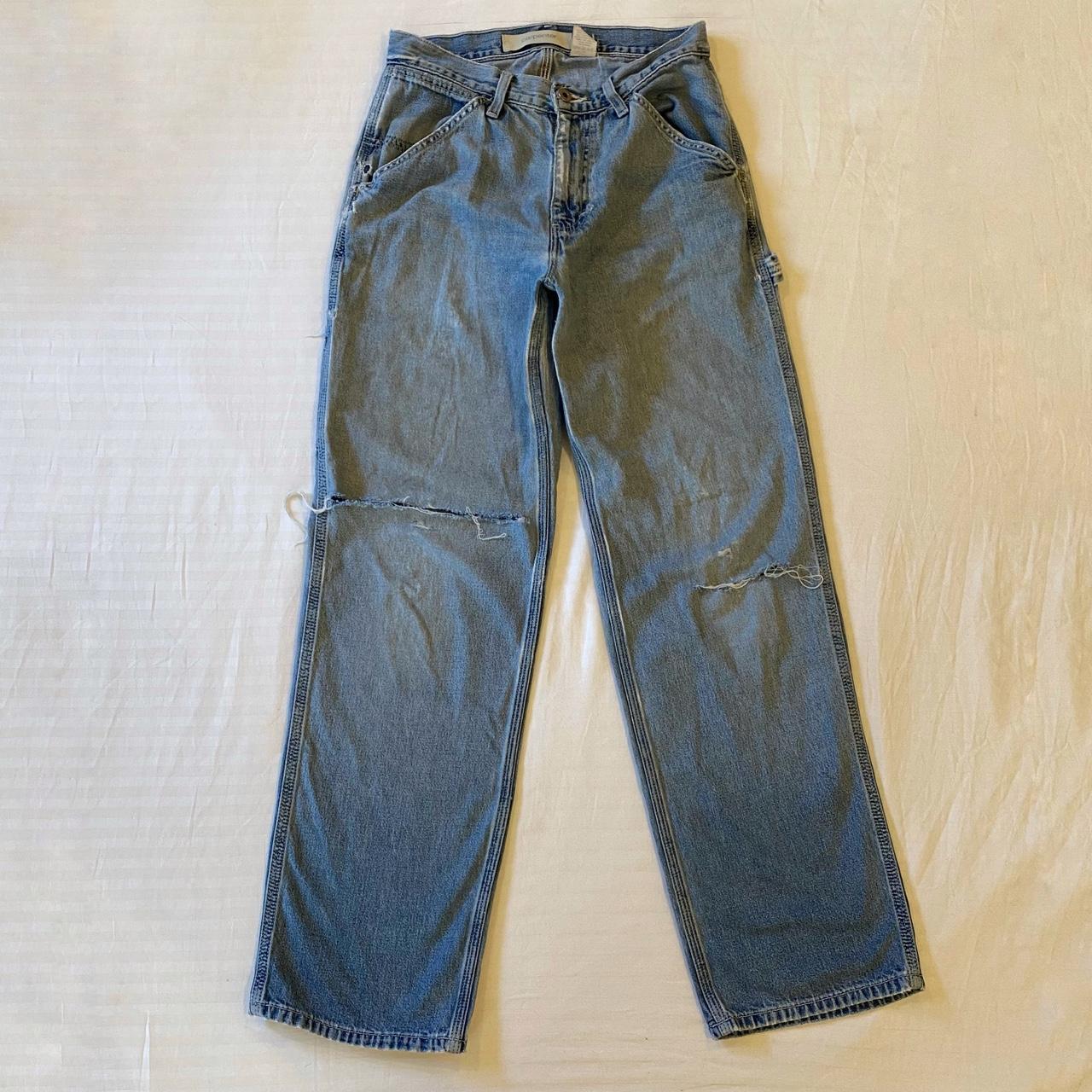 What year do you think these GAP blue jeans are from? Vintage