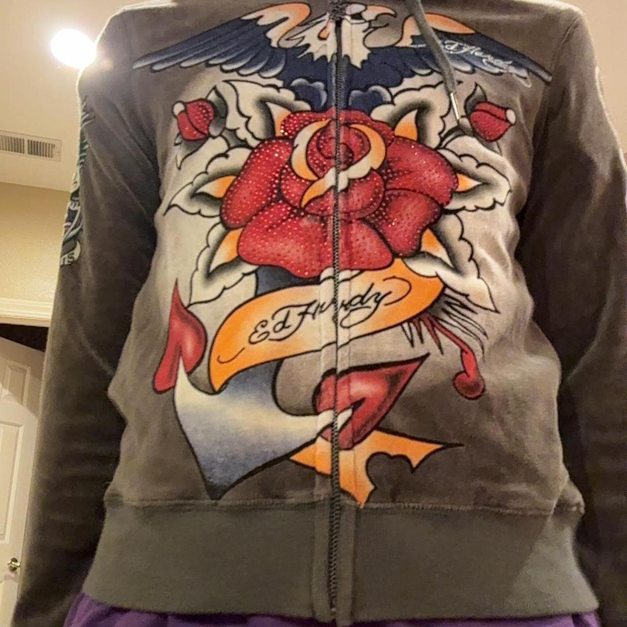 Discount ed hardy zip up hoodie