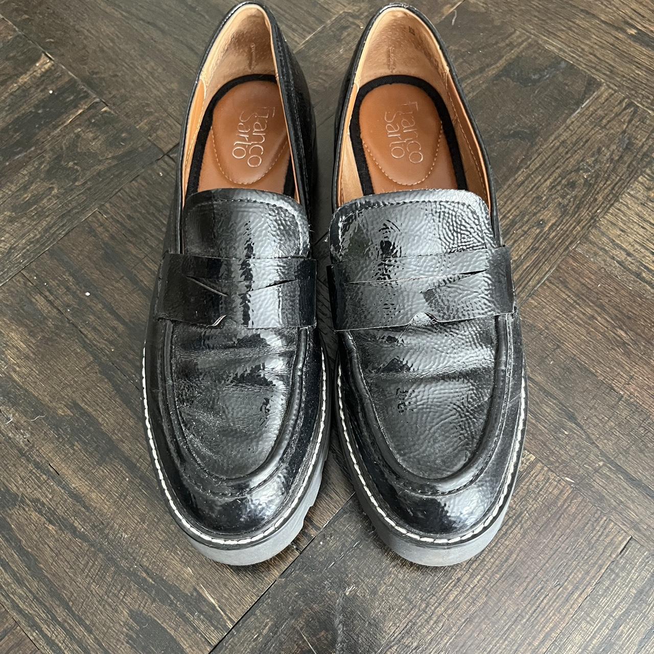 franco sarto leather loafers