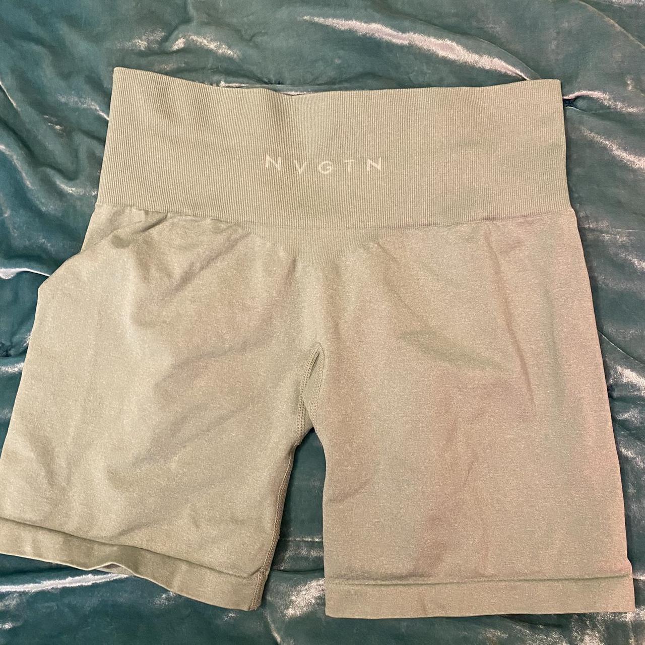 NVGTN pro shorts sage green ⭐️DEPOP PAYMENTS ONLY... Depop