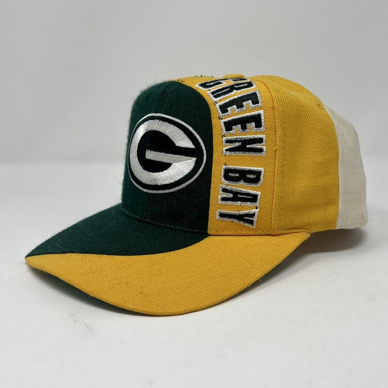 Vintage 1990s Green Bay Packers NFL Spell Out Snap Back Hat / OSFA / Vintage Hat / Packers Hat / AJD