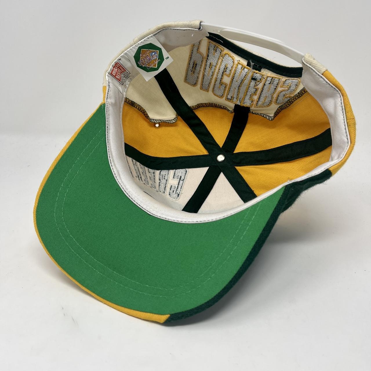 Vintage 1990s Green Bay Packers NFL Spell Out Snap Back Hat / OSFA / Vintage Hat / Packers Hat / AJD