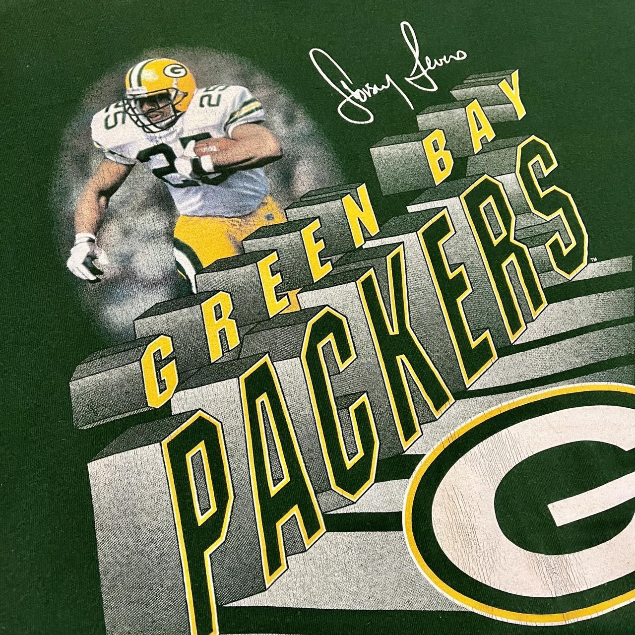 Dorsey Levens  Green bay packers vintage, Green bay packers