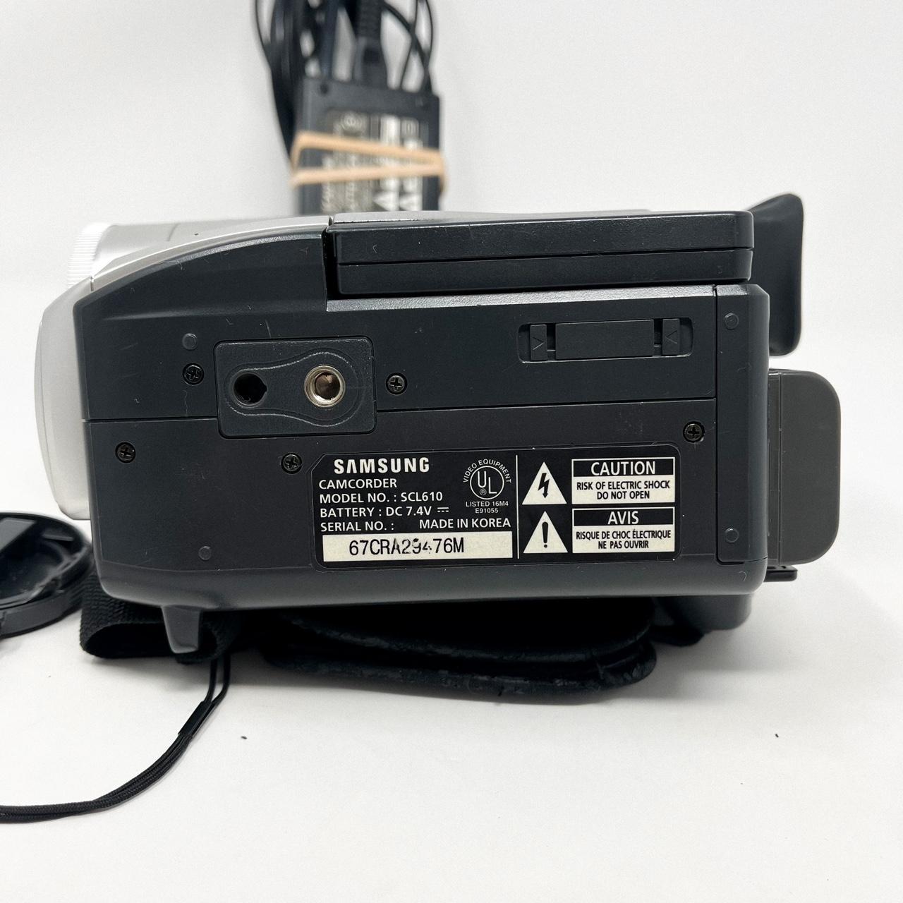 samsung scl610 hi8 camcorder