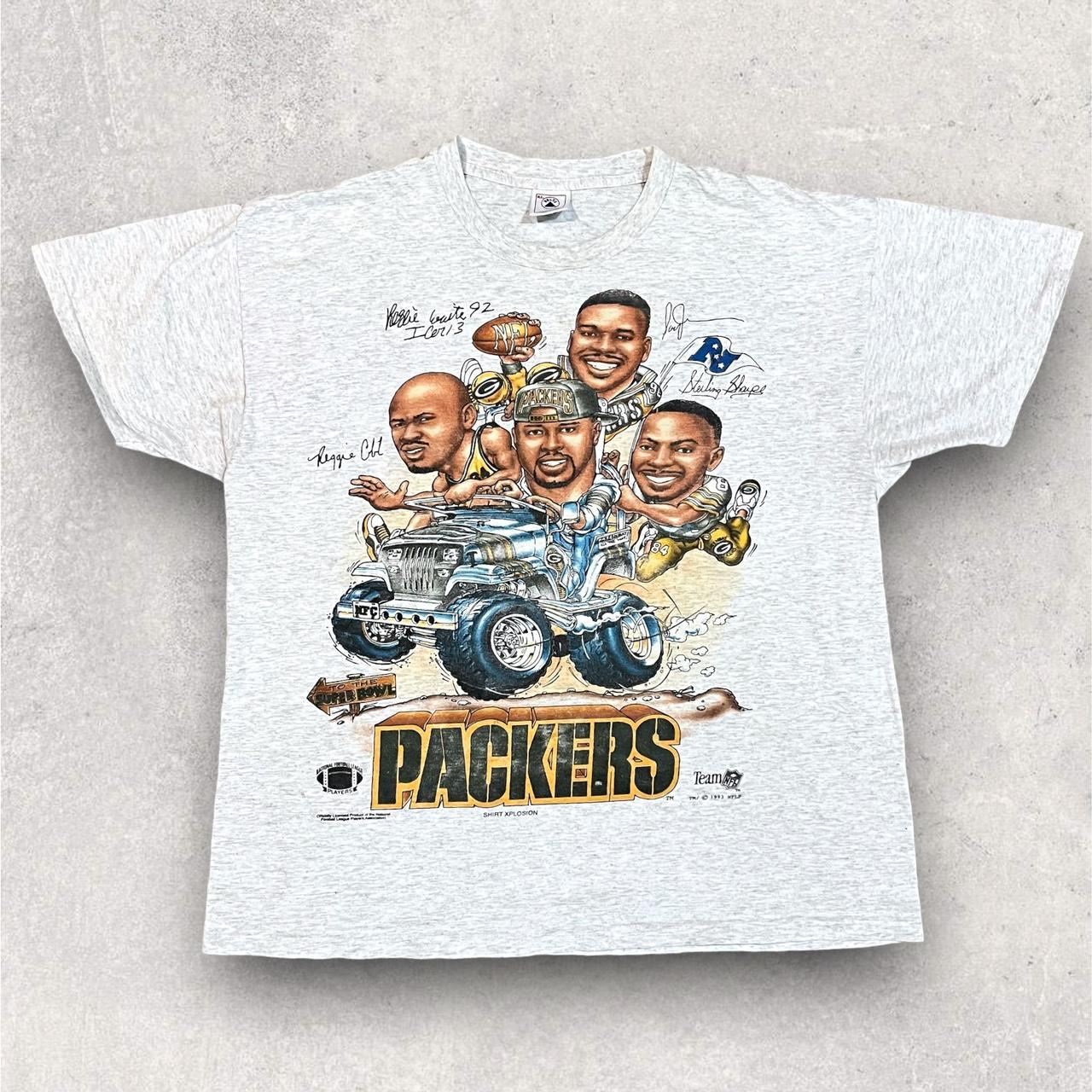 Green Bay Packers Pop Art T-Shirt - Mens