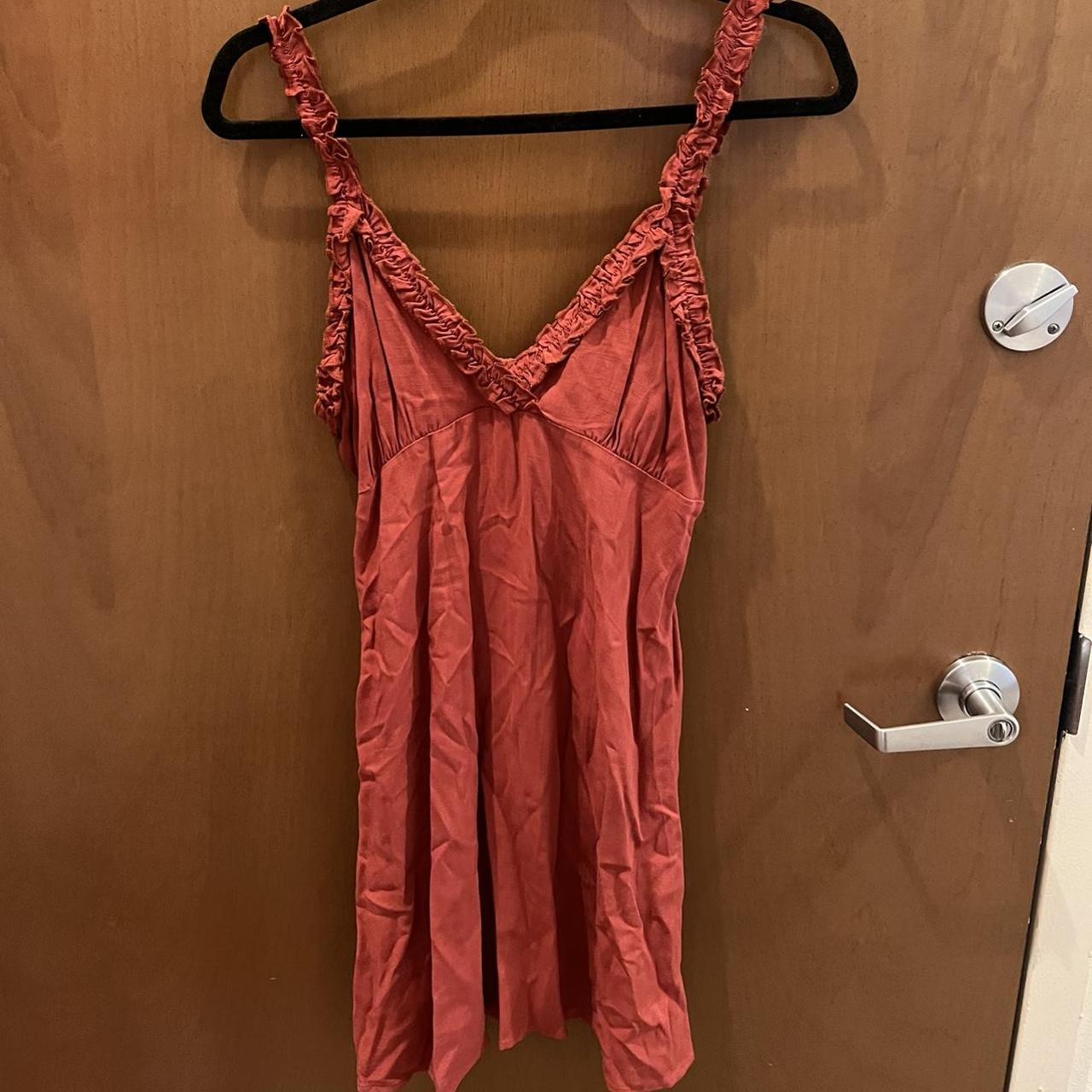 Forever 21 Women's Red and Orange Dress