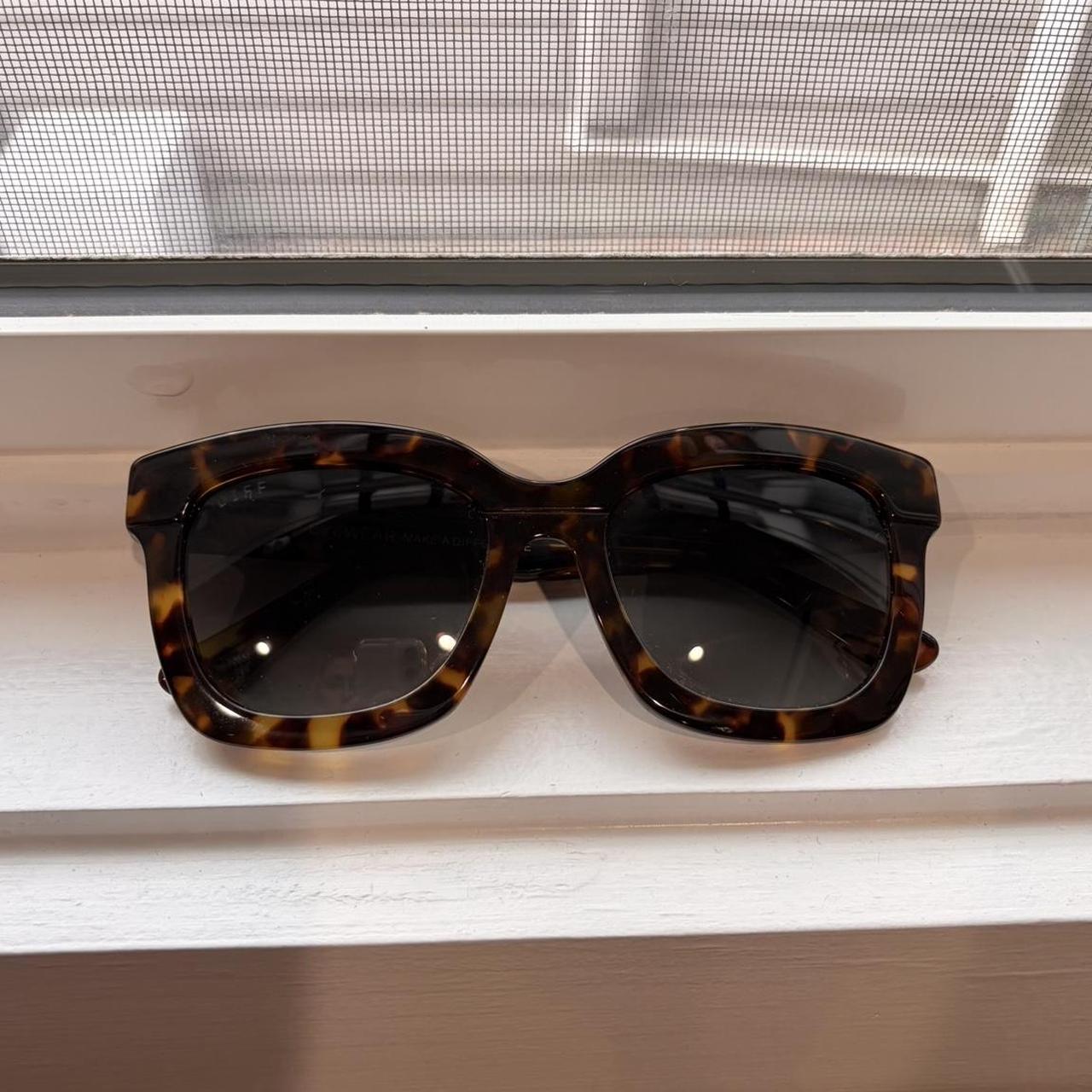 DIFF Women's Sunglasses - Brown – DIFF eyewear to… - image 1