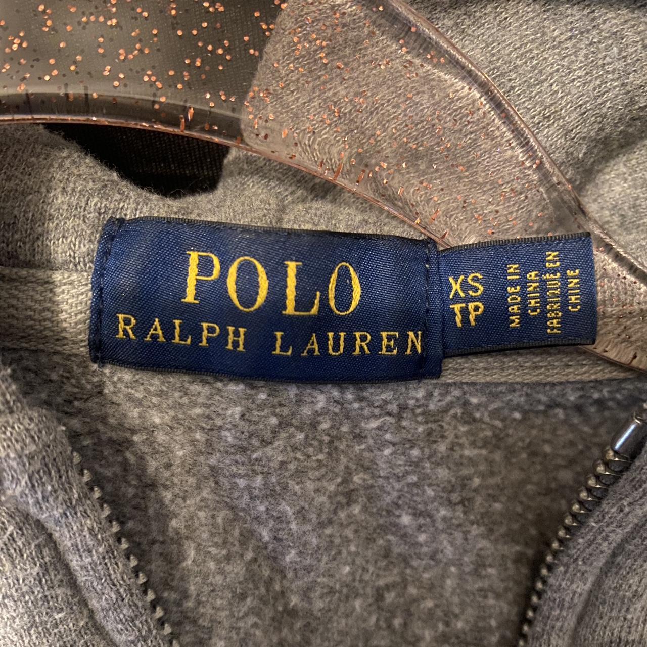 Polo Ralph Lauren Women's Grey Hoodie | Depop