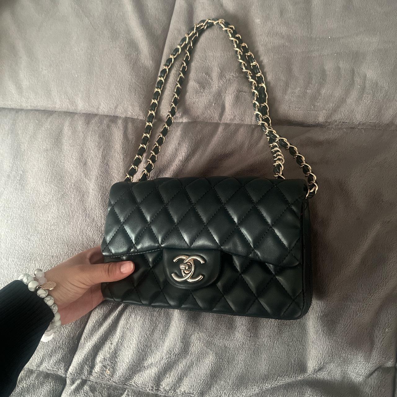 Chanel Flap Bag Original dusk bag included Used but... - Depop