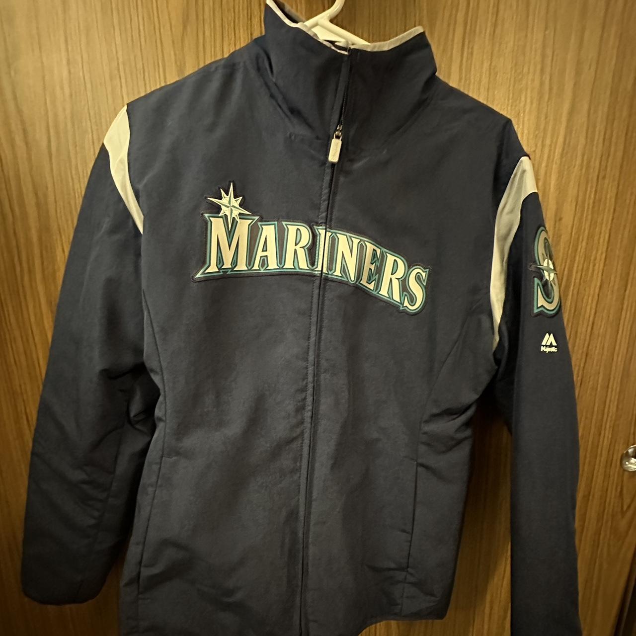 Seattle Mariners On Field Majestic Athletic Jacket