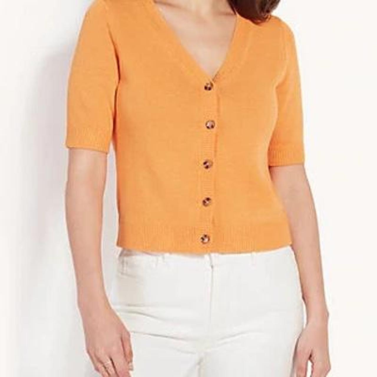 Ann taylor shop short sleeve cardigan