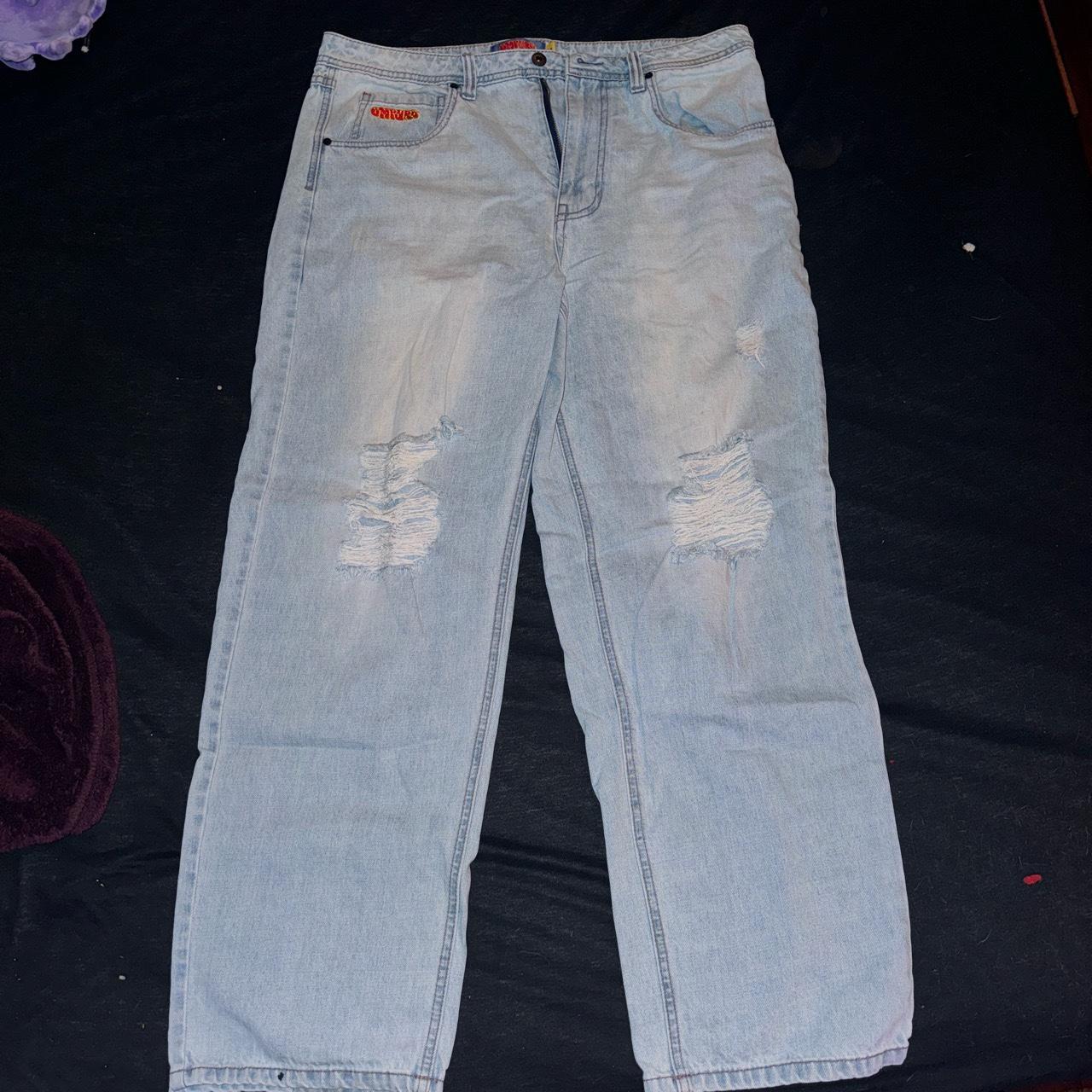 Empyre ripped Loose fit Jeans Size 34 #empyre... - Depop