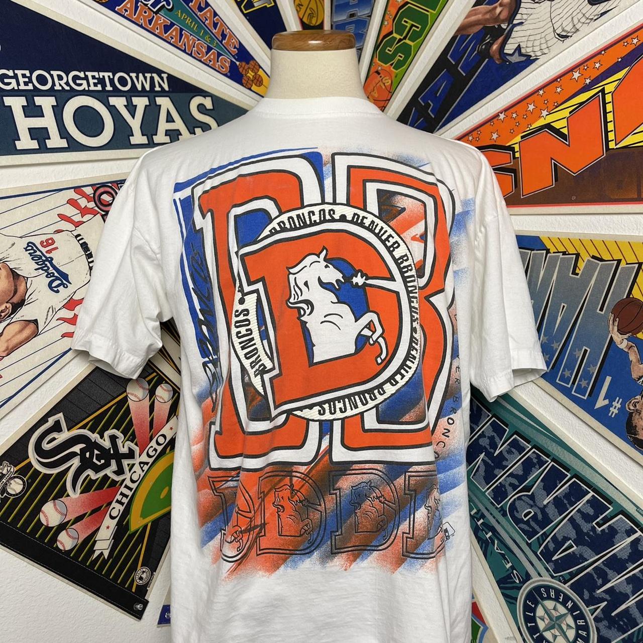 Vintage Denver Broncos Tee Vintage 90s Denver... - Depop