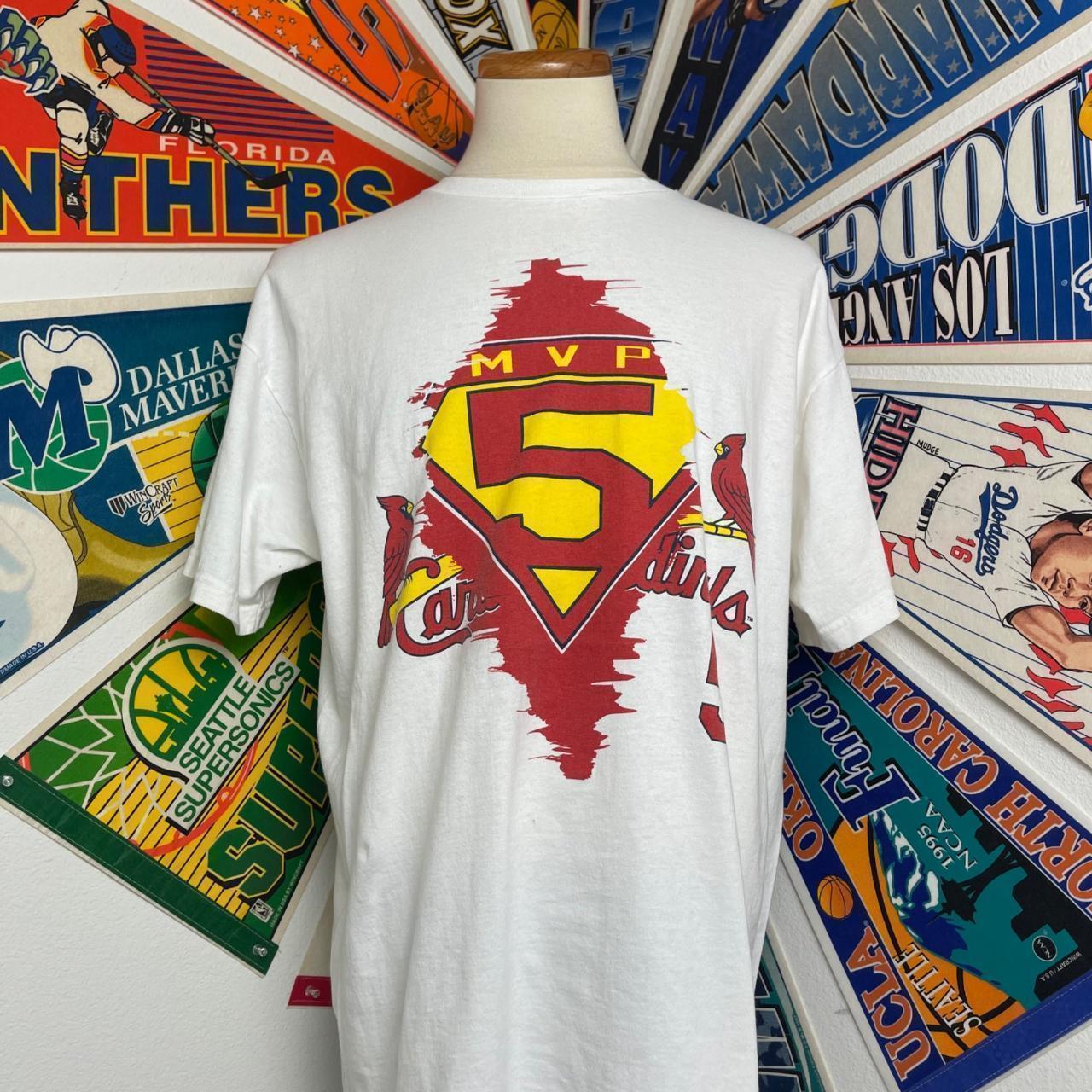 Vintage St. Louis Cardinals AOP MLB Tee Vintage - Depop