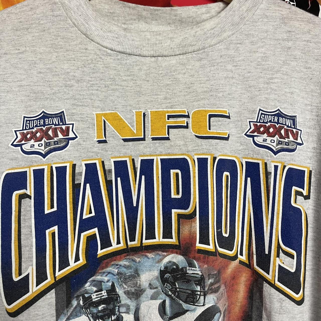 vintage 2000 saint louis rams super bowl - Depop