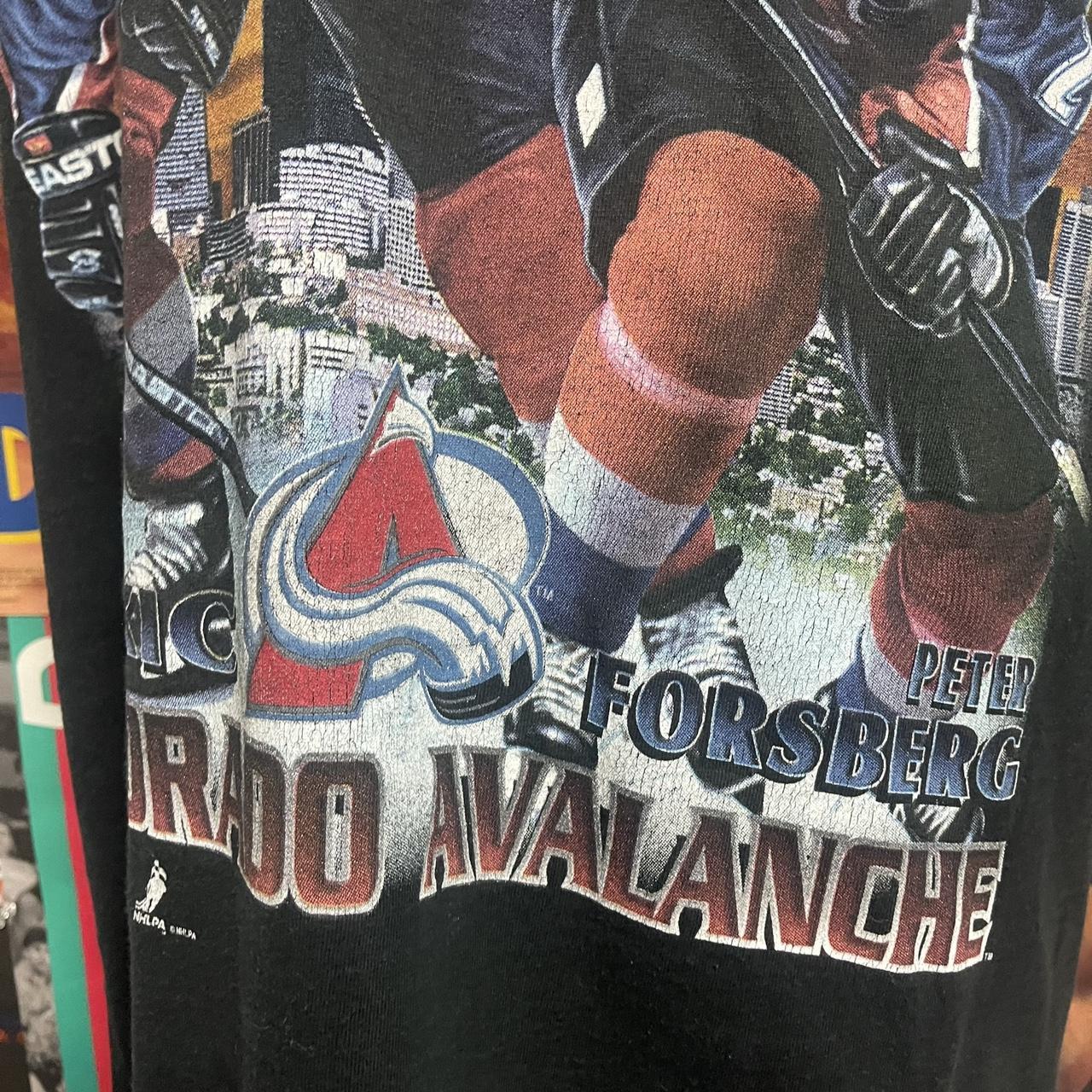 1990s COLORADO AVALANCHE NHL Pro Player Vintage - Depop