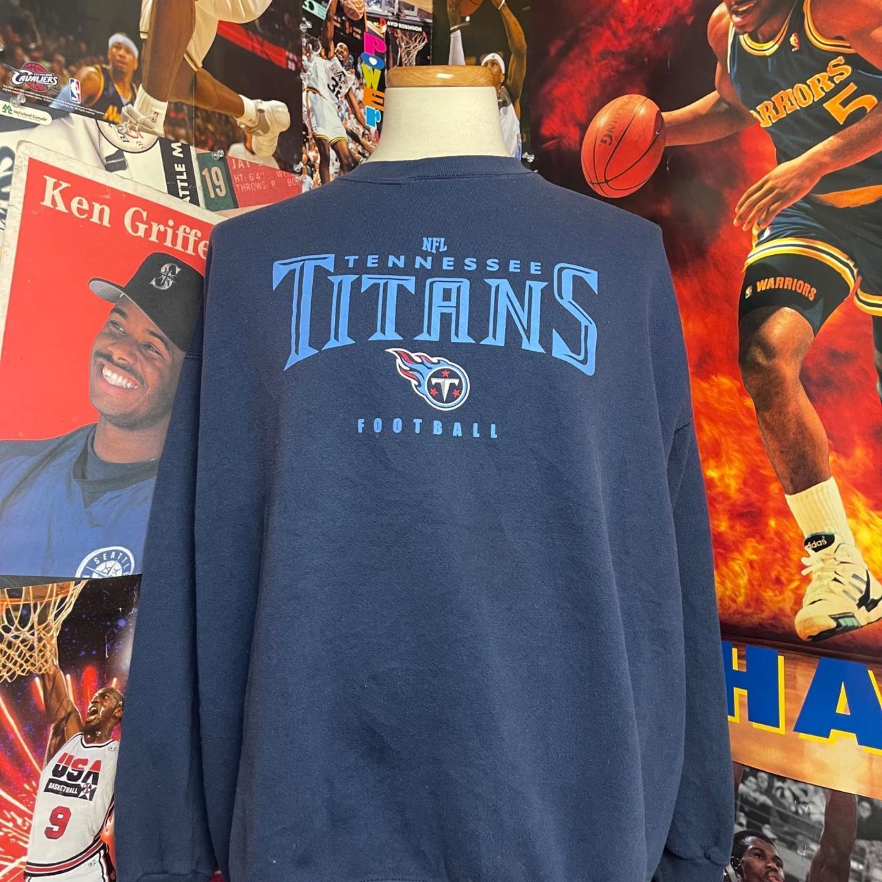 Tennessee titans hotsell crew neck sweatshirt