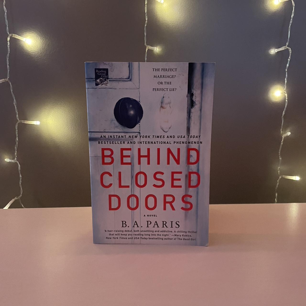 behind closed doors book Depop