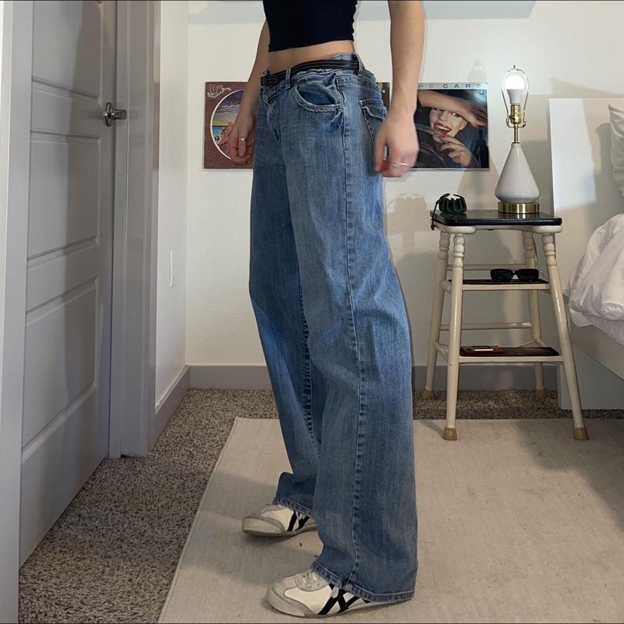 ♥️Low Rise 1987 Denim Jeans ️Size- 17 (fits like a... - Depop