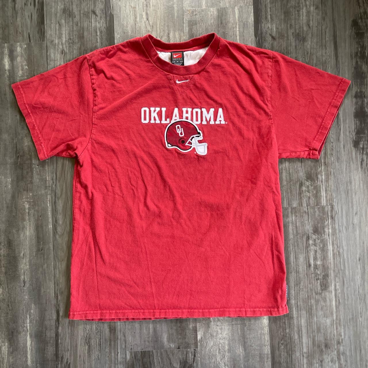 Vintage Nike Team University of Oklahoma... - Depop