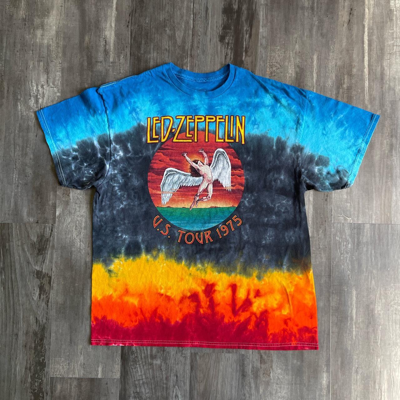 Led zeppelin t 2024 shirt tie dye