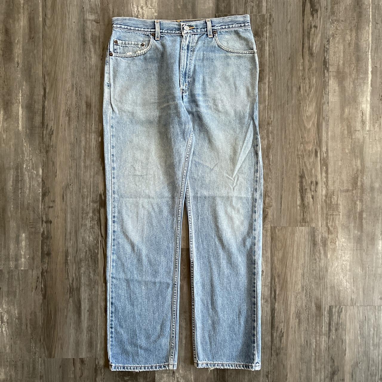 Vintage Made in Mexico Levi's Blue Jeans. No flaws... - Depop