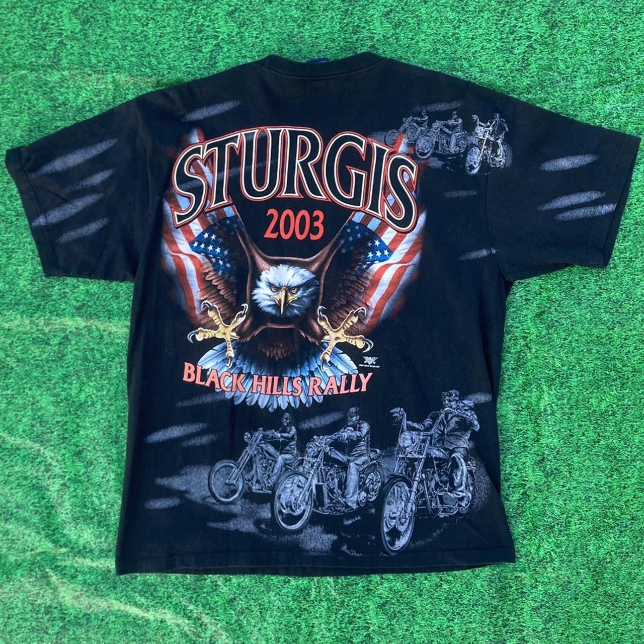 🔥SHOOT YOUR OFFER🔥 Vintage Sturgis 2003 Motorcycle... - Depop