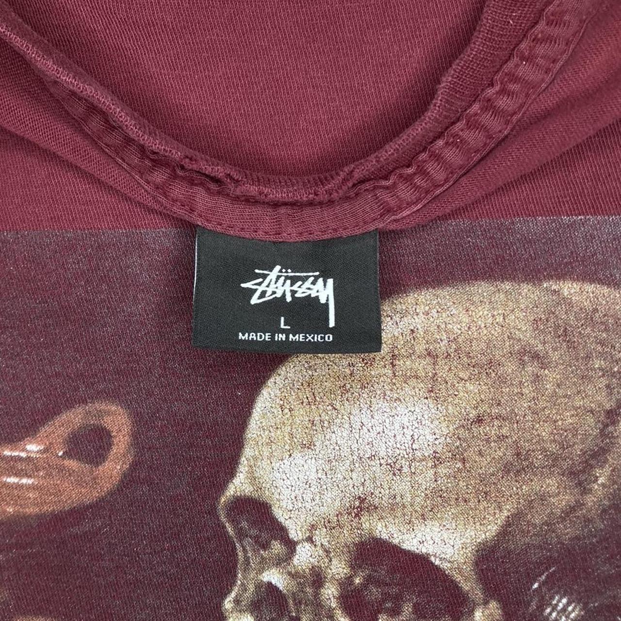 🔥SHOOT YOUR OFFER🔥 Y2K Stussy 8 Ball and Skull Large... - Depop