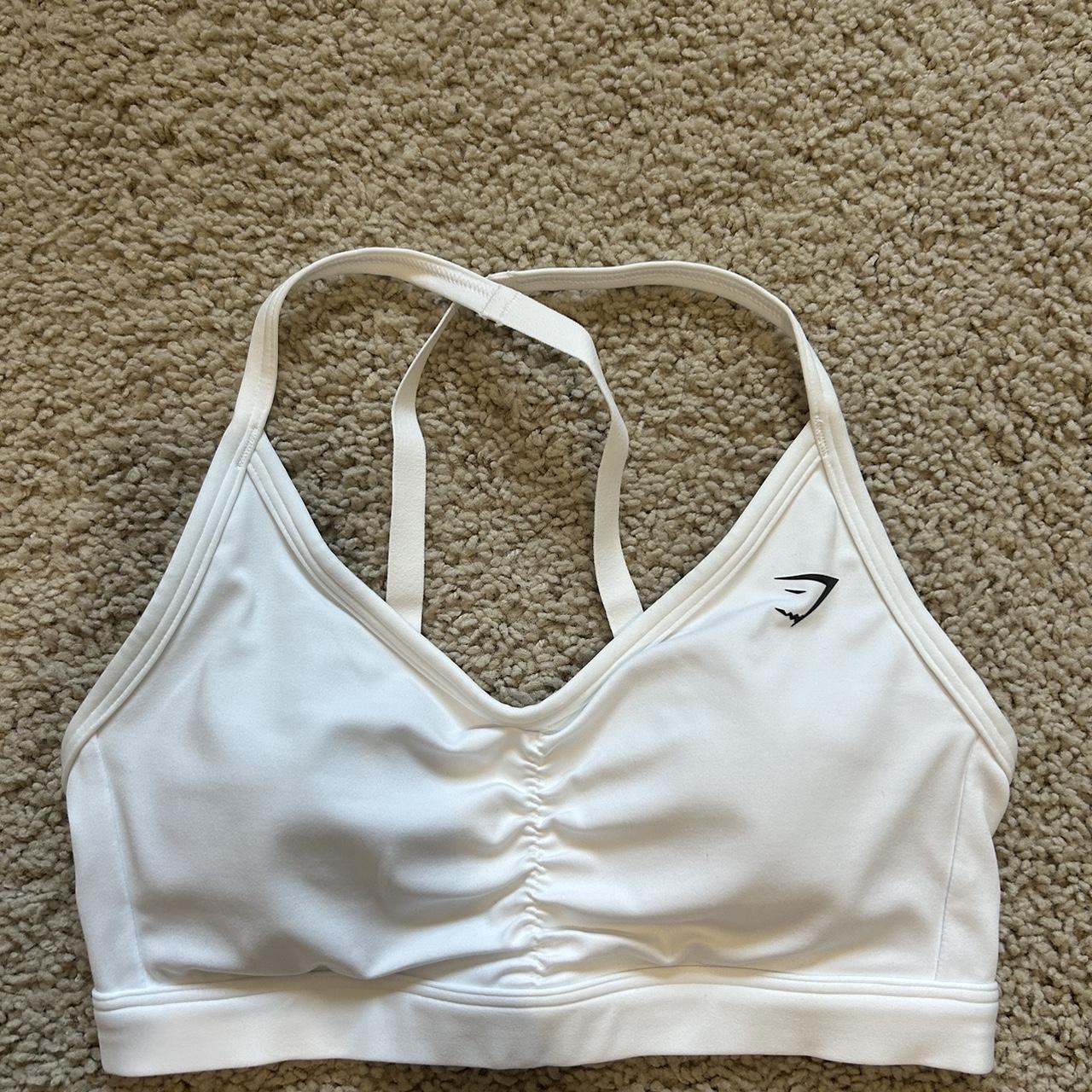 gymshark ruched sports bra BRAND NEW Depop