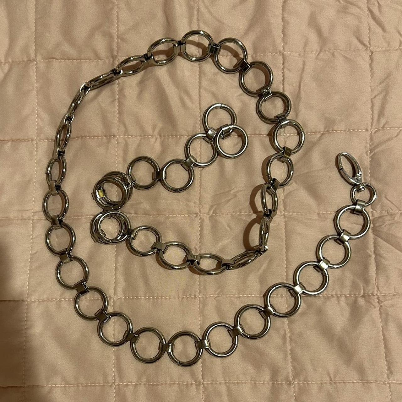 circle chain belt dm for length super cute for a... Depop