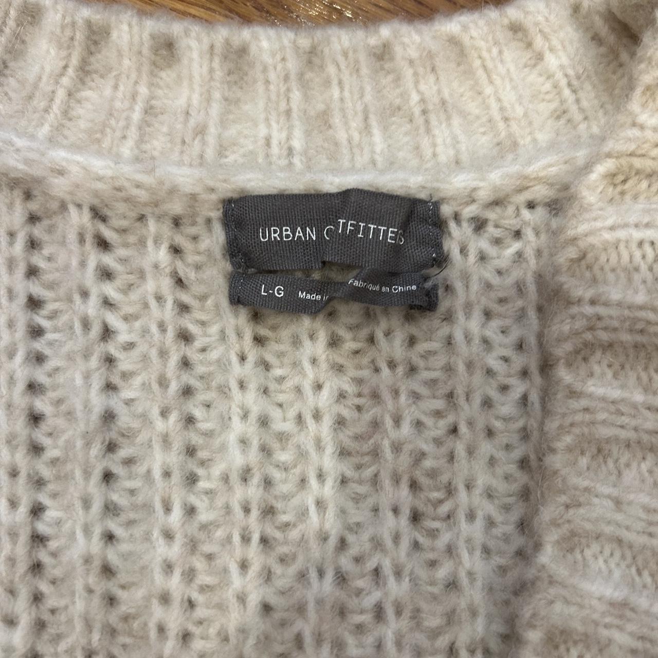 urban outfitters cropped cardigan super thick and... - Depop