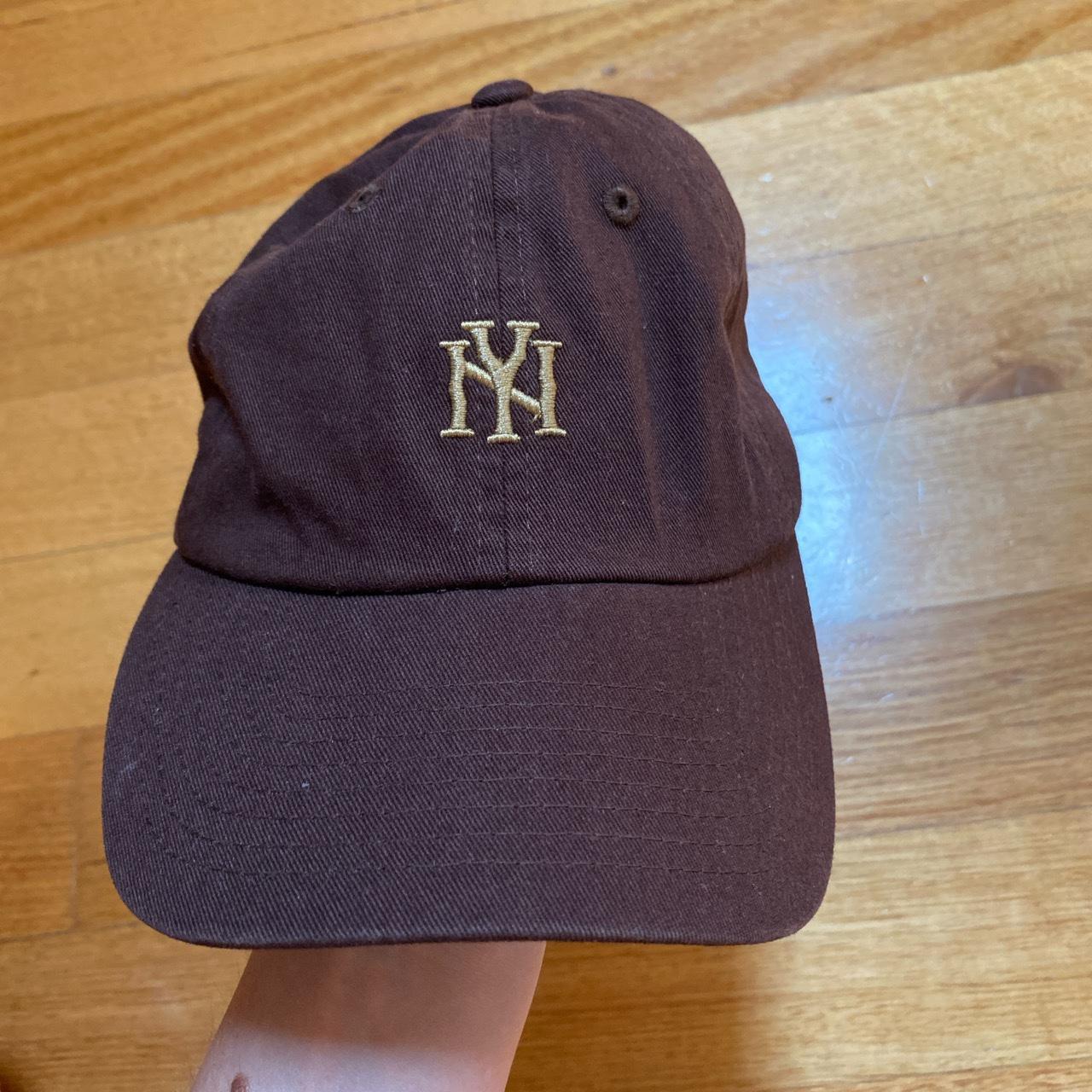 Brown NY cap Perfect condition #cap #baseballcap - Depop