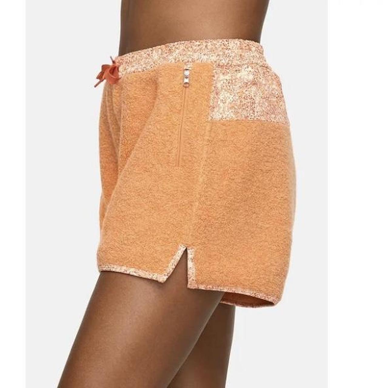 Outdoor voices mega fleece orange shorts OG