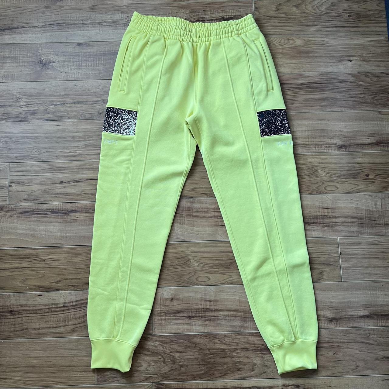 Cav Empt CE Tracksuit Bottoms Yellow see 3rd pic Depop