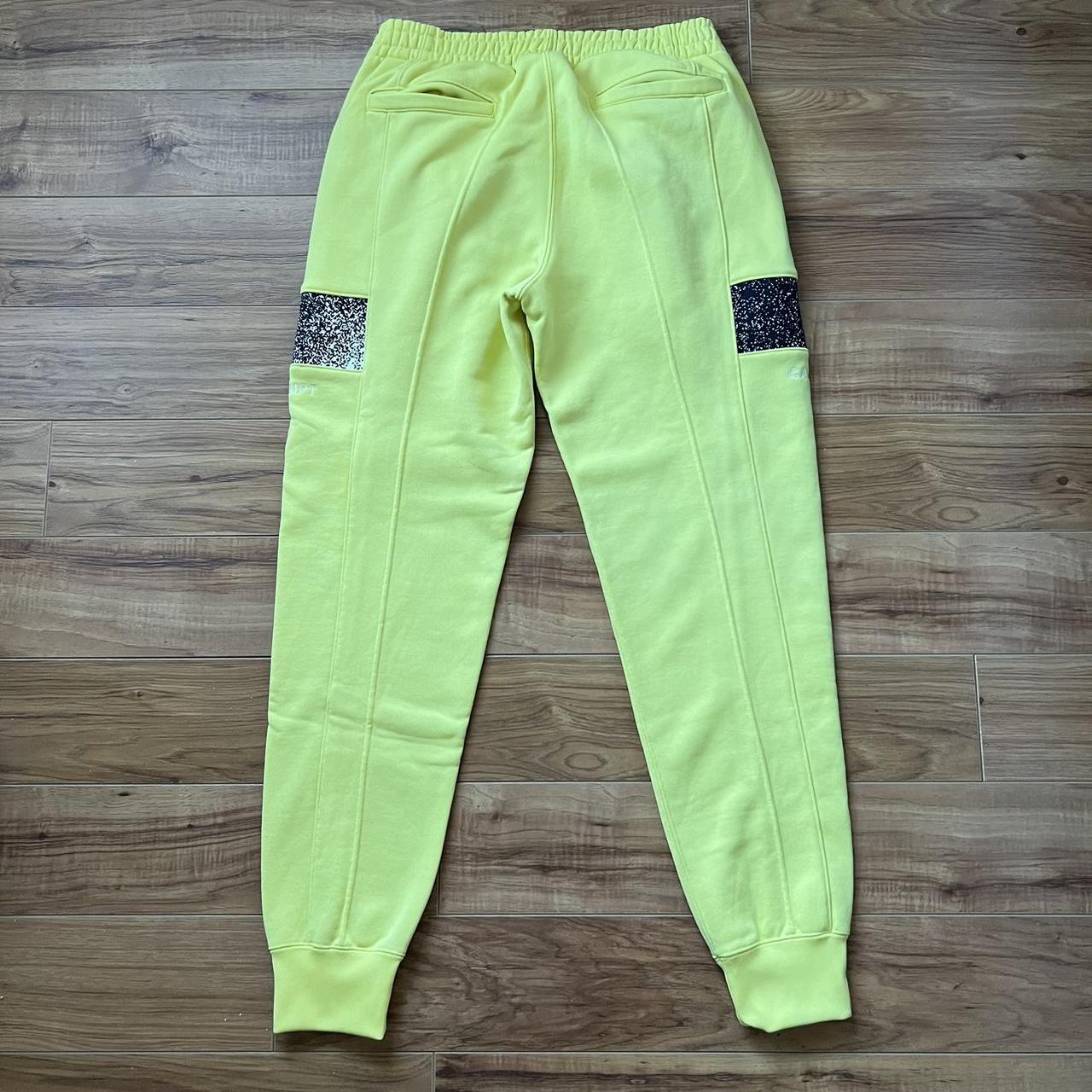 Cav Empt CE Tracksuit Bottoms Yellow see 3rd pic Depop