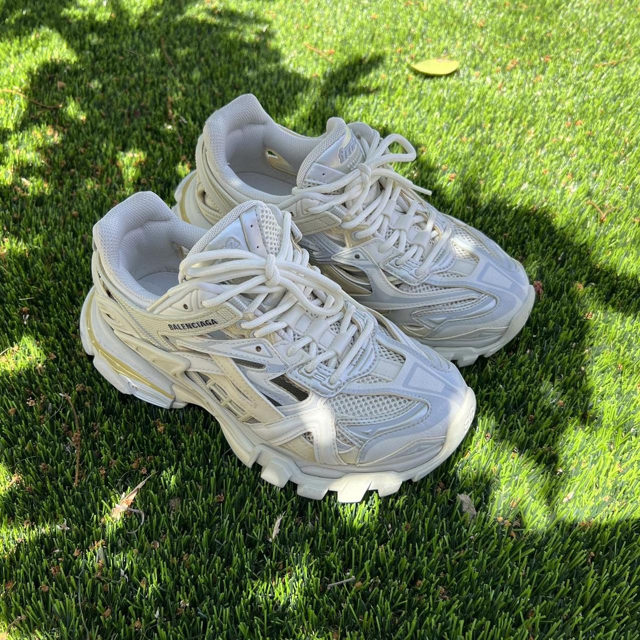 Balenciaga Track 2 Size 5 White Beige