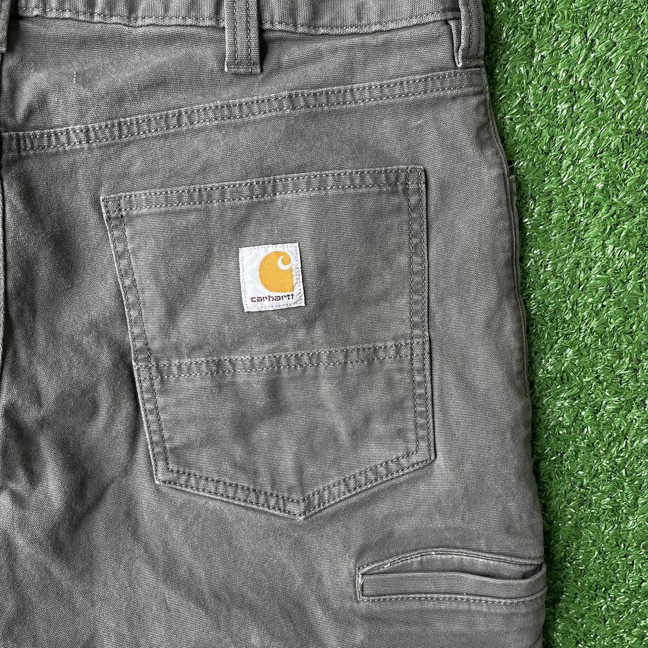 Carhartt Cargo Pants Relaxed fit. Stone coloring... - Depop