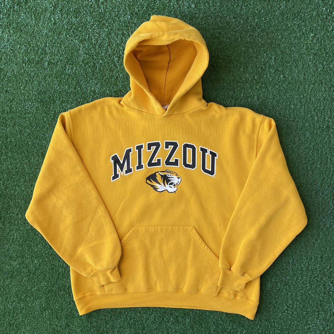 Yellow clearance mizzou sweatshirt