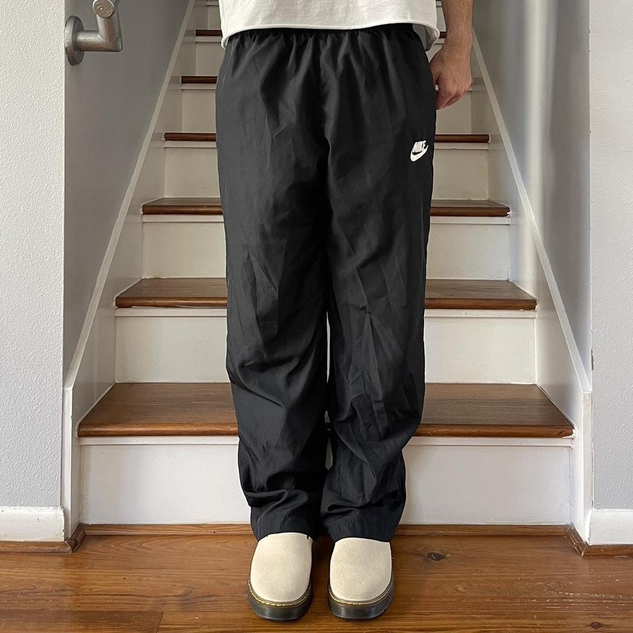 Nike Track Pants Straight leg fit Has drawstring... Depop