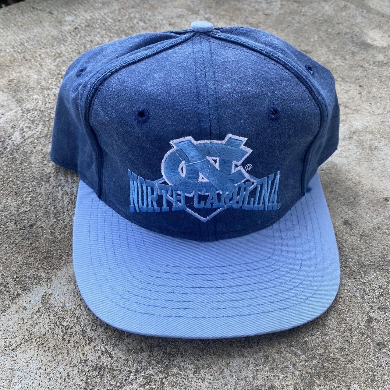 Vintage 90s North Carolina Tar Heels Baseball Cap Strapback Hat